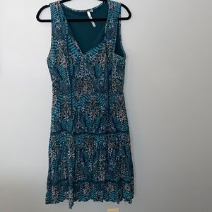 Lauren Conrad-Floral Print Dress. -Large